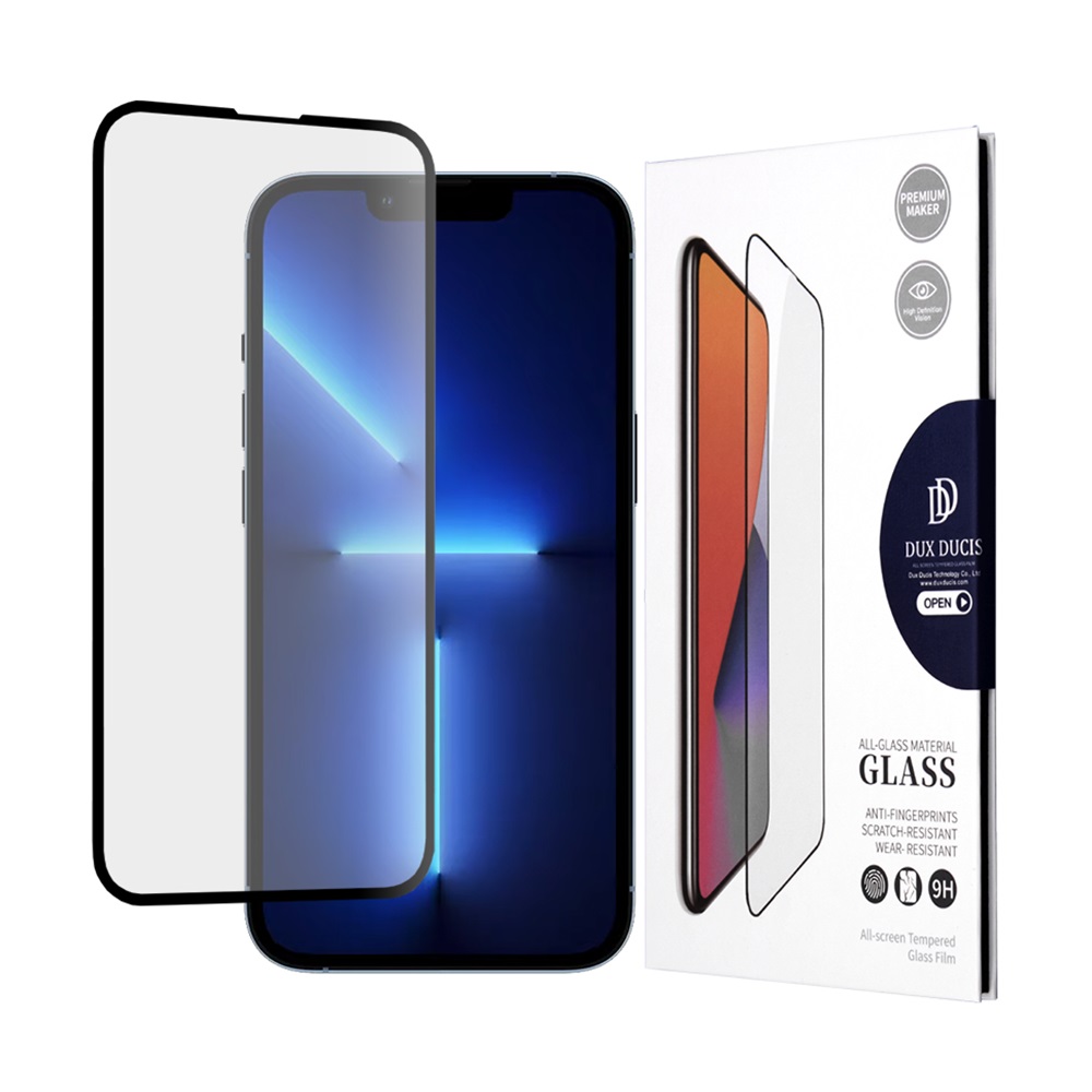 DUX DUCIS Tempered Glass iPhone 14 / iPhone 13 / iPhone 13 Pro, Black - Image 2