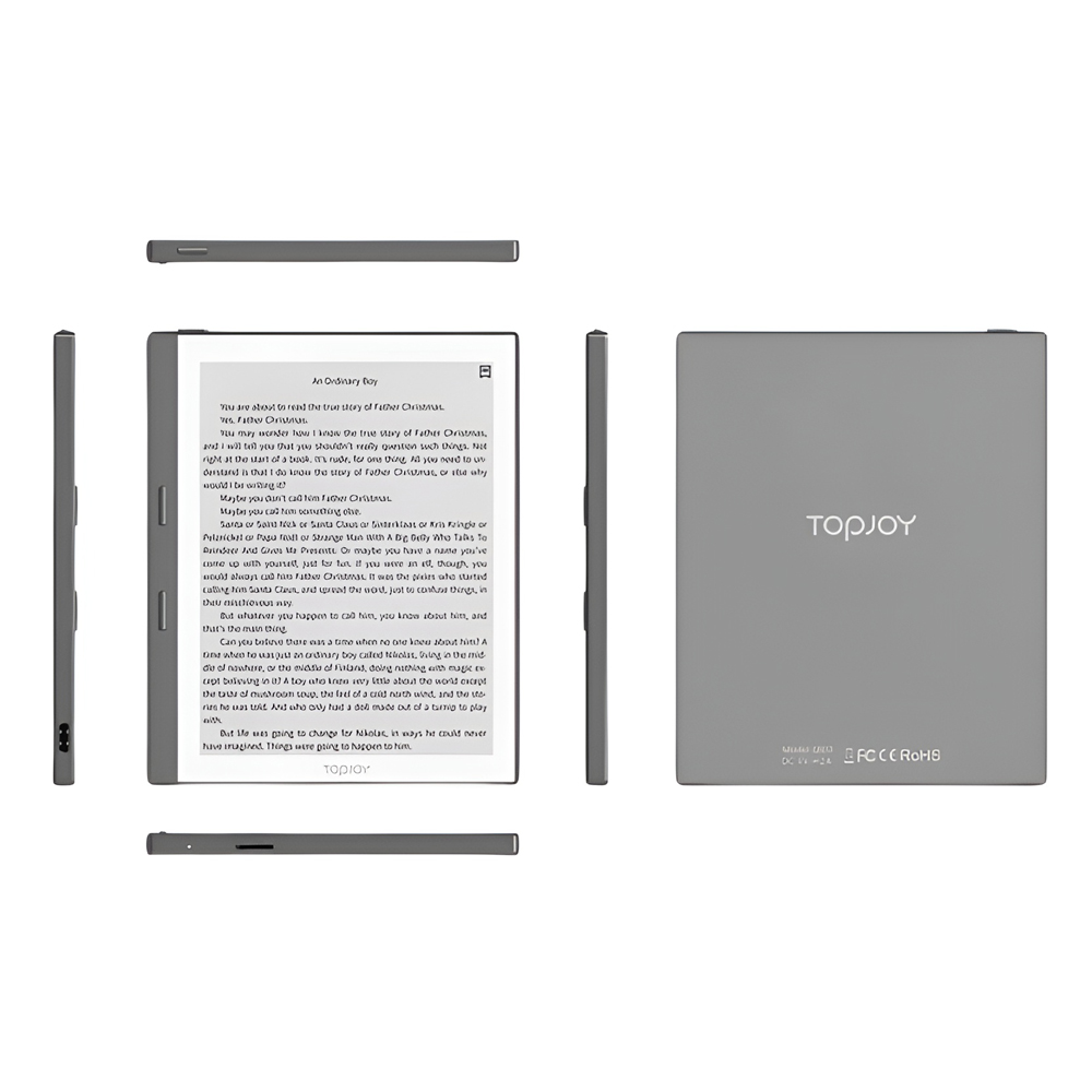 Top Joy E603 Black&White E-Reader 5.76" 1GB/32GB 198PPI, Grey - Image 3