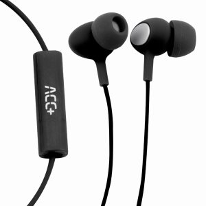 Maxcom Earphones 3.5mm with Mic Soul 2, Black