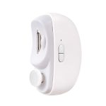 Electric Nail Clipper, Nail File and Manicure, CH705, White