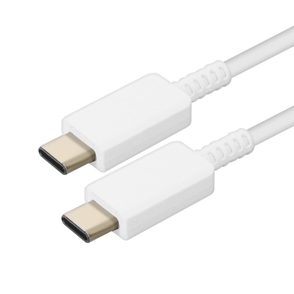 Samsung Cable Type-C to Type-C 100W 5A 1m, White - Image 2