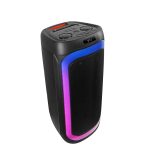 Eden Party Speaker ED-839 with 2 Wireless Microphones 80W, H=72cm, Black