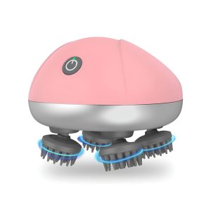 Electric Scalp Massager with IPX7 Waterproof and 120 Kneading Massage Heads, for Full Body Massage