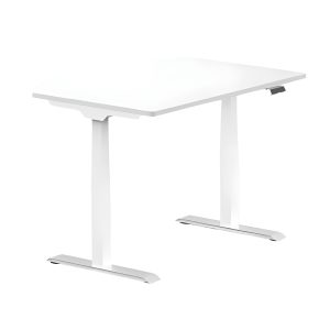 Flexispot Adjustable Desk ET223, White (2 Motors, Capacity:125kg,Height Adj:58cm-123cm,Desk Top Width:110cm-180cm, Speed:32mm/s),(Without Table Top)