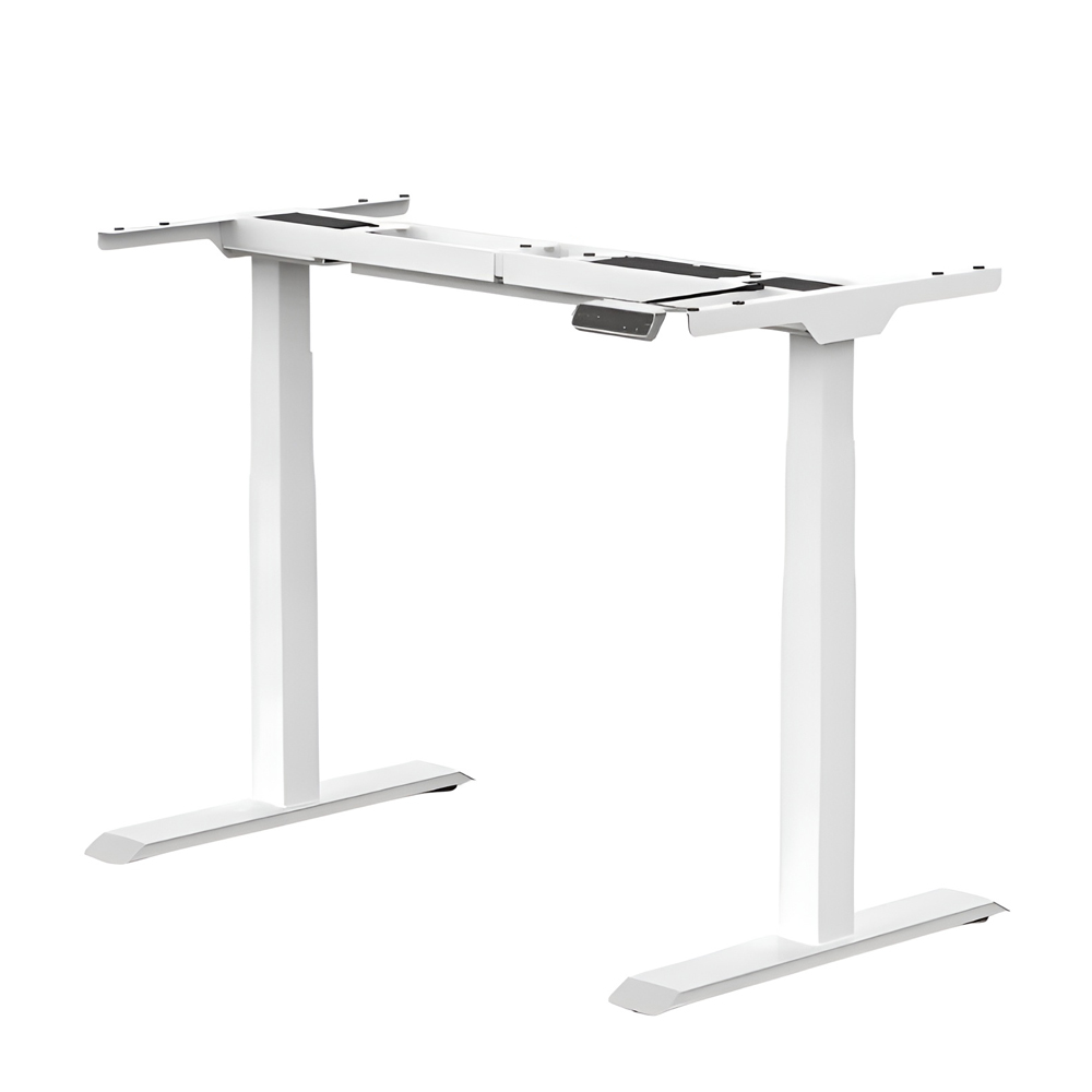 Flexispot Adjustable Desk ET223, White (2 Motors, Capacity:125kg,Height Adj:58cm-123cm,Desk Top Width:110cm-180cm, Speed:32mm/s),(Without Table Top) - Image 2