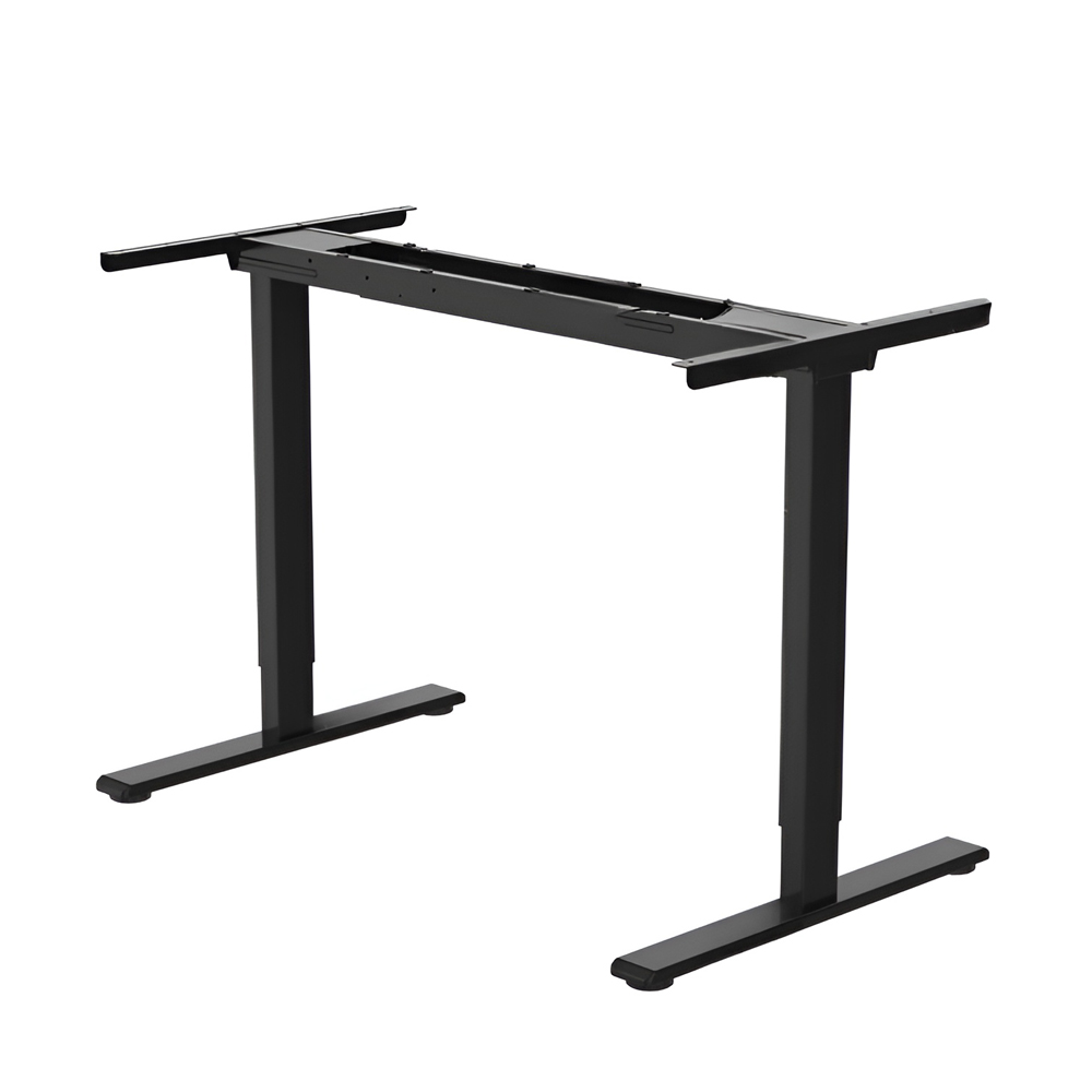 Flexispot Adjustable Desk ET262, Black (Capacity:100kg,Height Adj:70cm-119cm,Desk Top Width:110cm-148cm,Speed: 25mm/s),(Without Table Top) - Image 2