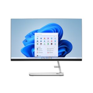 All-in-One PC - 23.8" Lenovo IdeaCentre 3 24IAP7, 23.8" FHD IPS AG, Intel® Core  i5-12450H, 16GB (2x8GB) DDR4 , 512GB SSD NVMe, Intel® Iris® X White