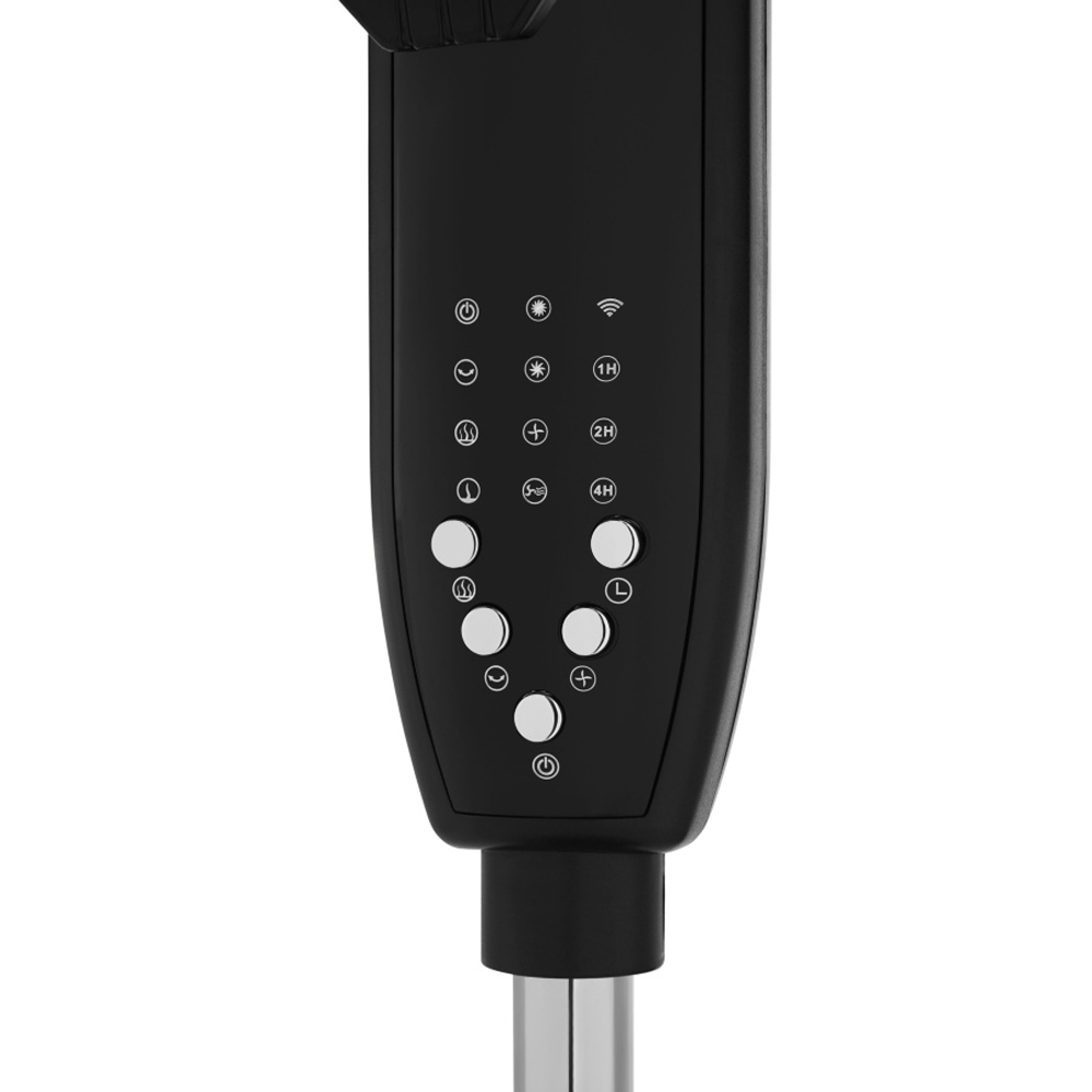 NOVEEN Standing Fan F740 2in1 with heating function Smart Tuya 16"/40cm, Black - Image 4