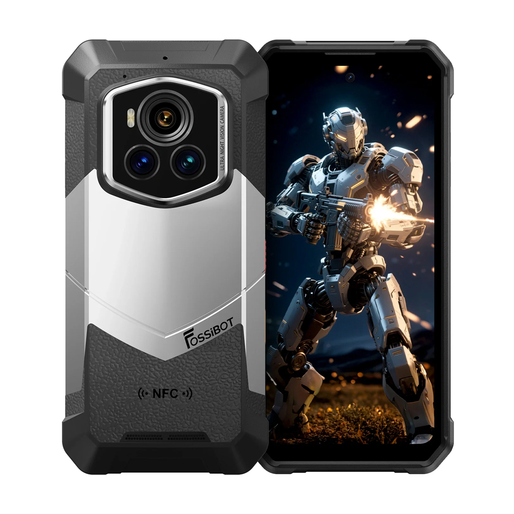 FOSSiBOT F107 PRO 5G RUGGET 12/512GB IP68 Battery 28000mAh Gray