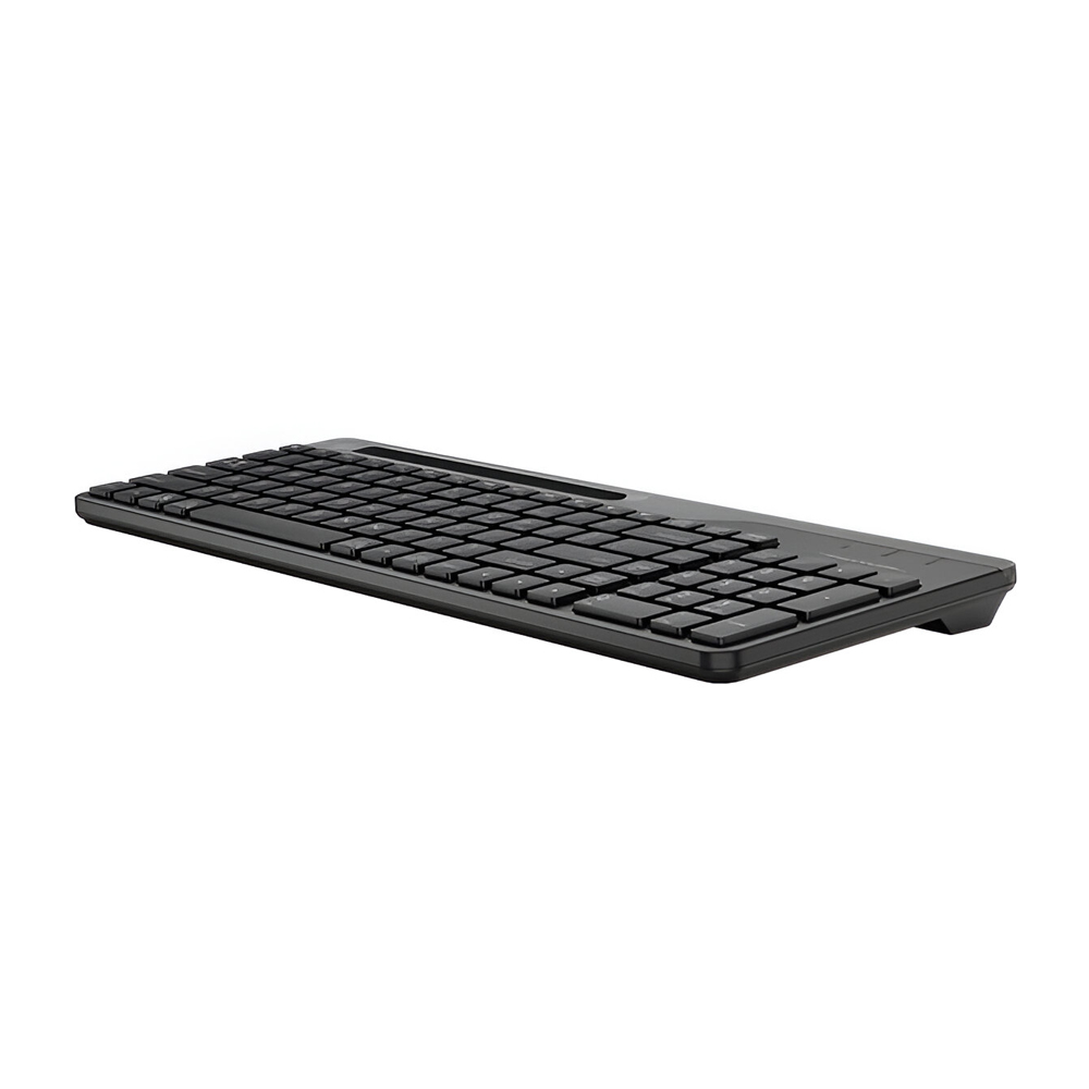 A4Tech Wireless Keyboard FBK25, Multimedia, Smartphone Cradle, up to 4 Devices, BT/2.4Ghz, Black - Image 3