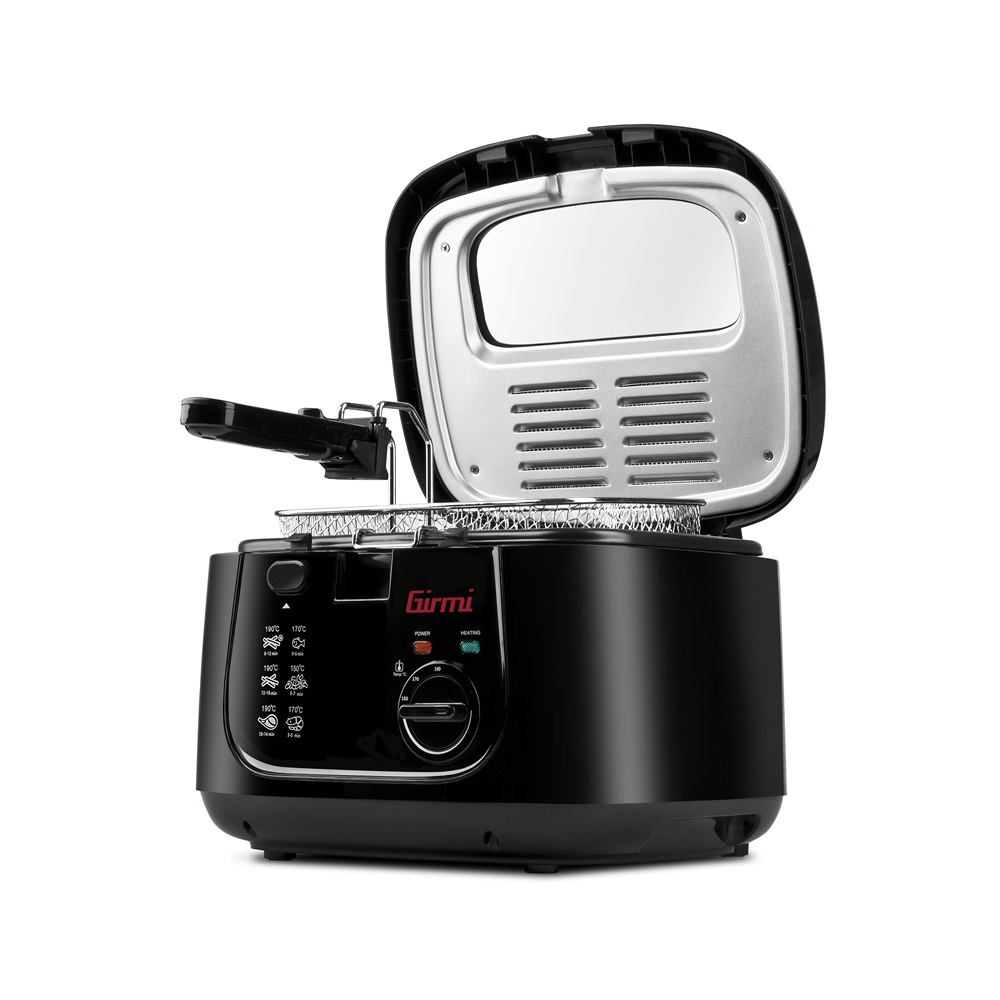 Girmi Air Fryer 2.5L 1800W FG2100, Black