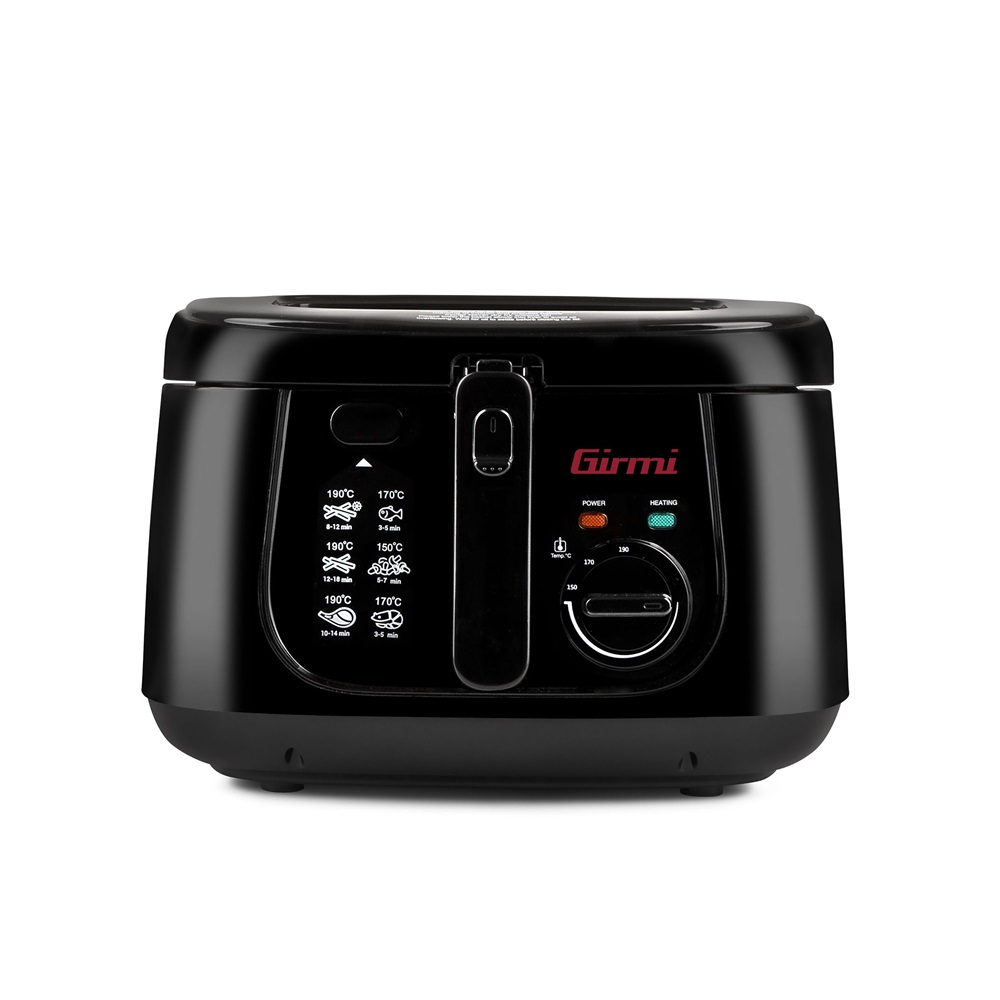 Girmi Air Fryer 2.5L 1800W FG2100, Black - Image 2
