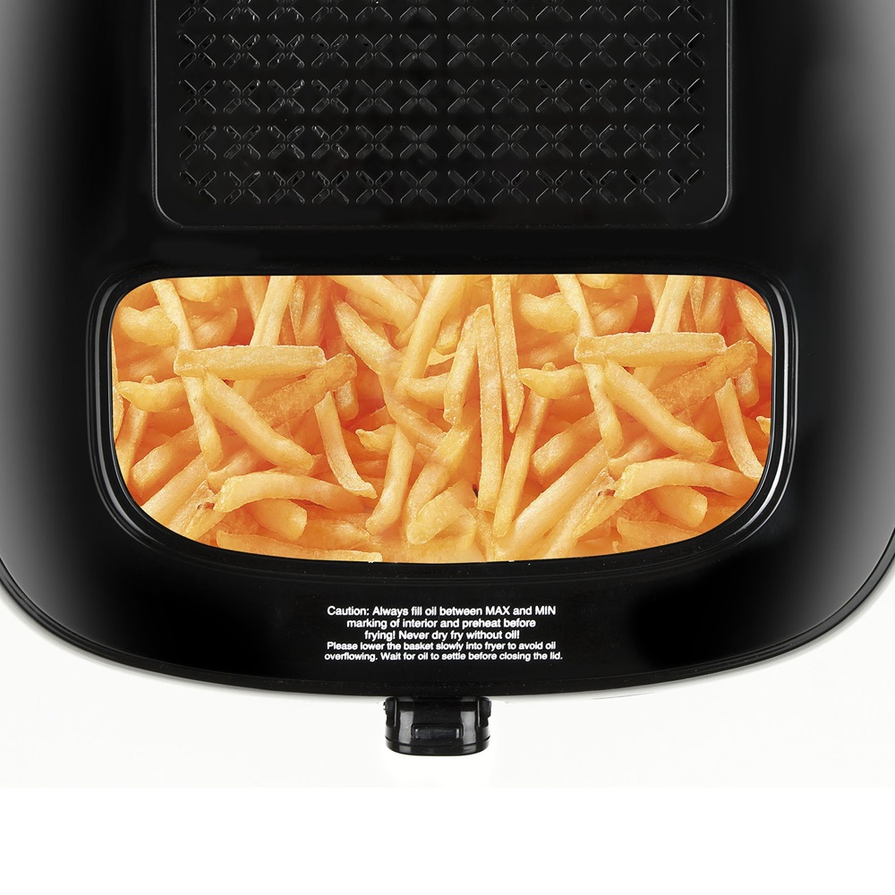 Girmi Air Fryer 2.5L 1800W FG2100, Black - Image 3