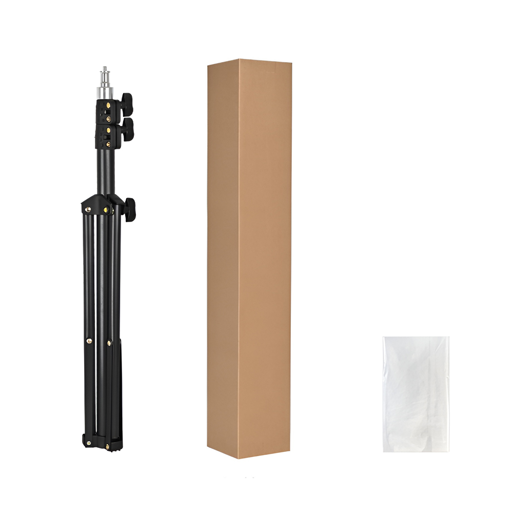 Tripod Photography Aluminum 160cm (Adjustable Height, Heavy Duty, Universal Compatibility), Black - Image 3