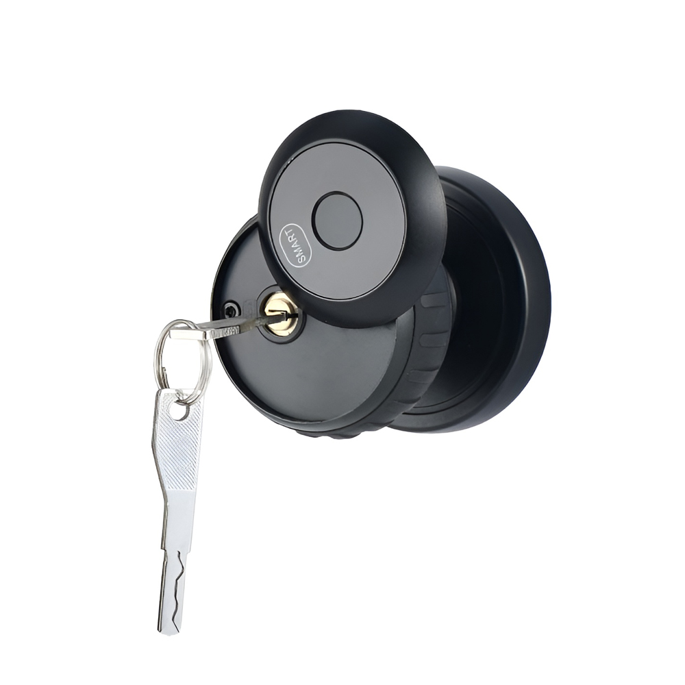 Smart Lock with Fingerprint Interior, Password. Tuya APP G530, Black - Image 3