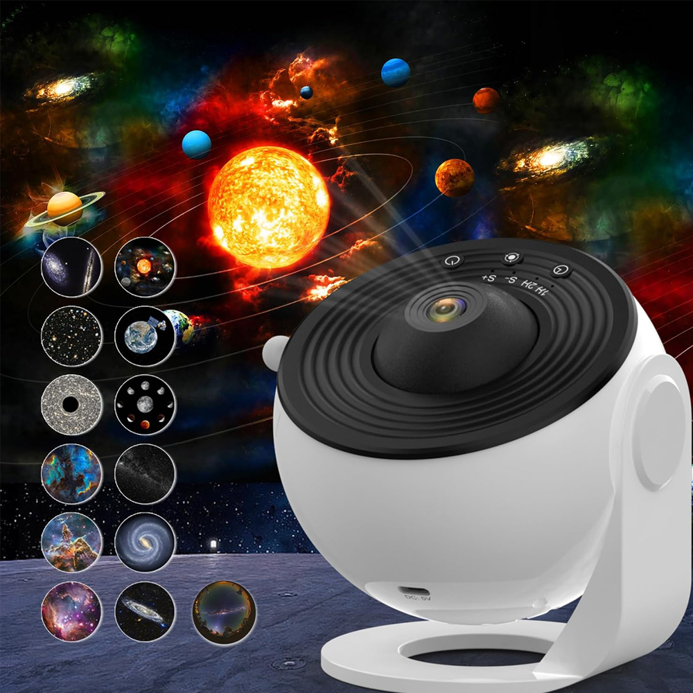 Galaxy Projector, With 360° Rotation, Star Projector - Image 2