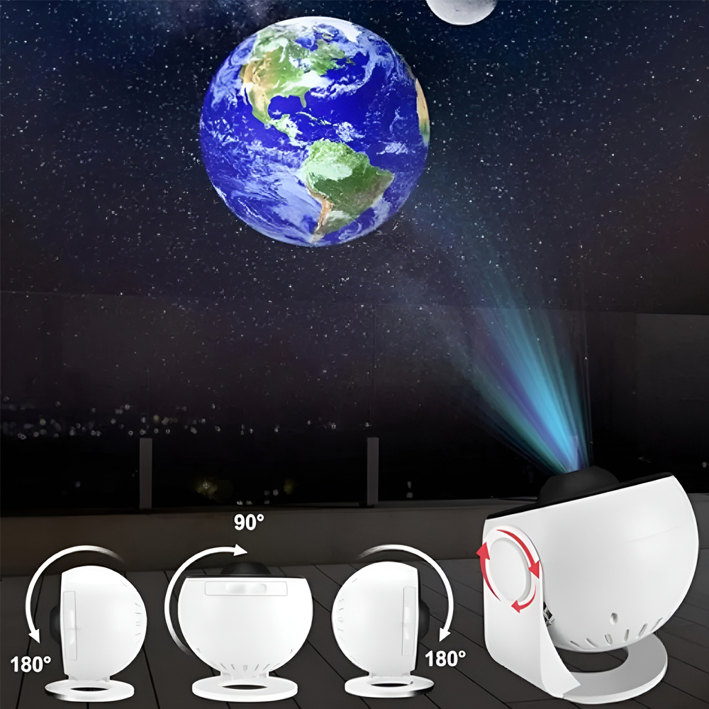 Galaxy Projector, With 360° Rotation, Star Projector - Image 3