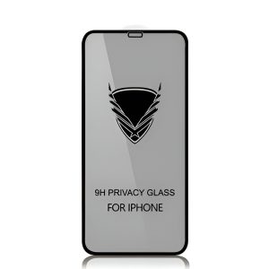 GA Tempered Glass Privacy for Iphone 15 Pro Max, Black (10pcs)