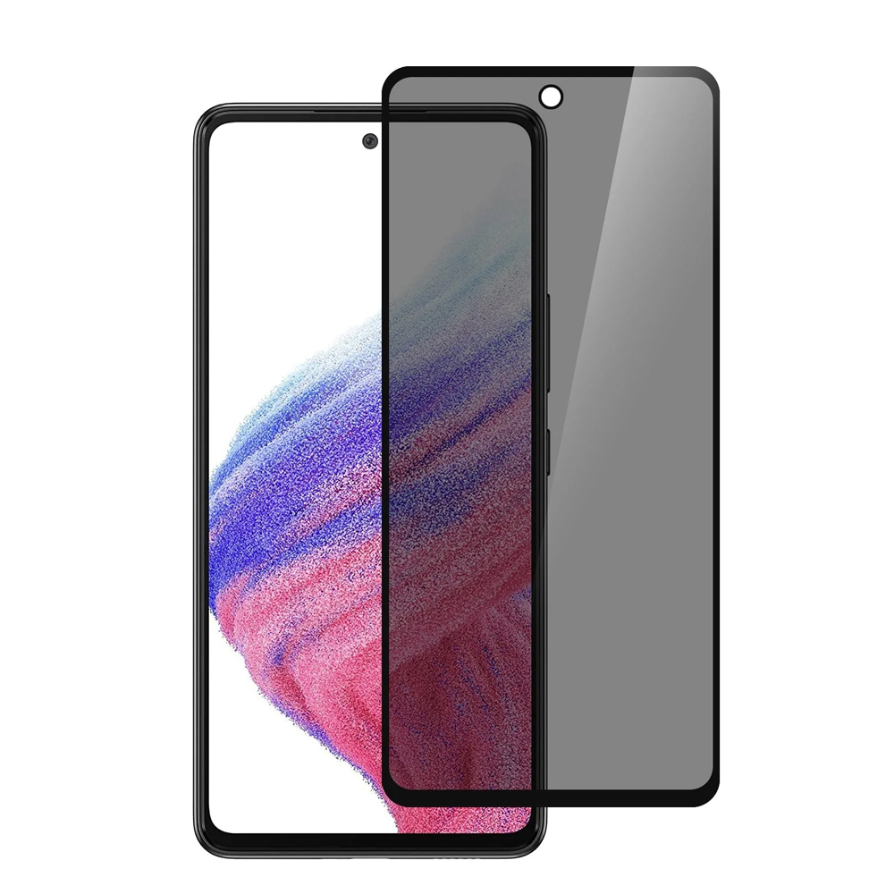 GA Tempered Glass Privacy for Xiaomi Redmi Note 13 Pro, Black (10pcs) - Image 2