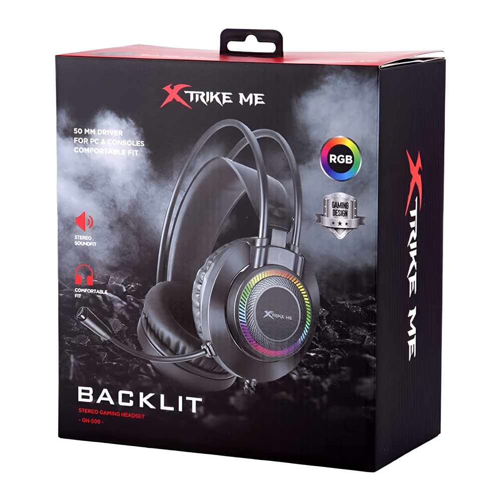 Xtrike Me Headset Wired Gaming GH-509 - Image 4
