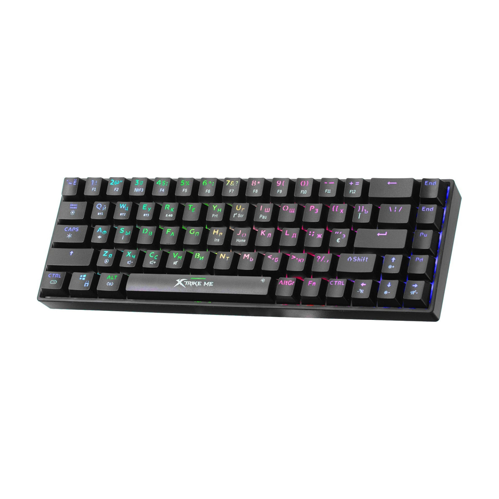 Xtrike Me Keyboard Wireless GK-995W Black - Image 2
