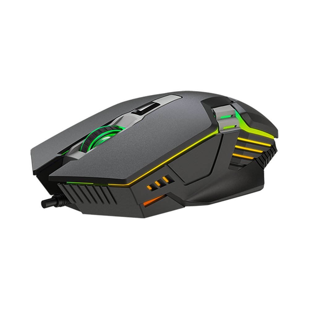 Xtrike Me Mouse Gaming GM-110 Wired, Elite RGB, Black/Grey/Red/Blue - Image 2