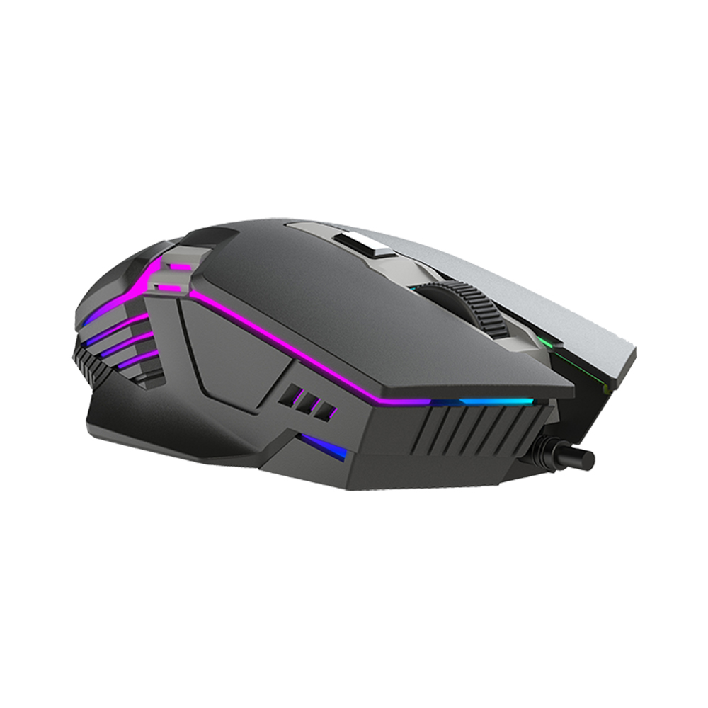Xtrike Me Mouse Gaming GM-110 Wired, Elite RGB, Black/Grey/Red/Blue - Image 3
