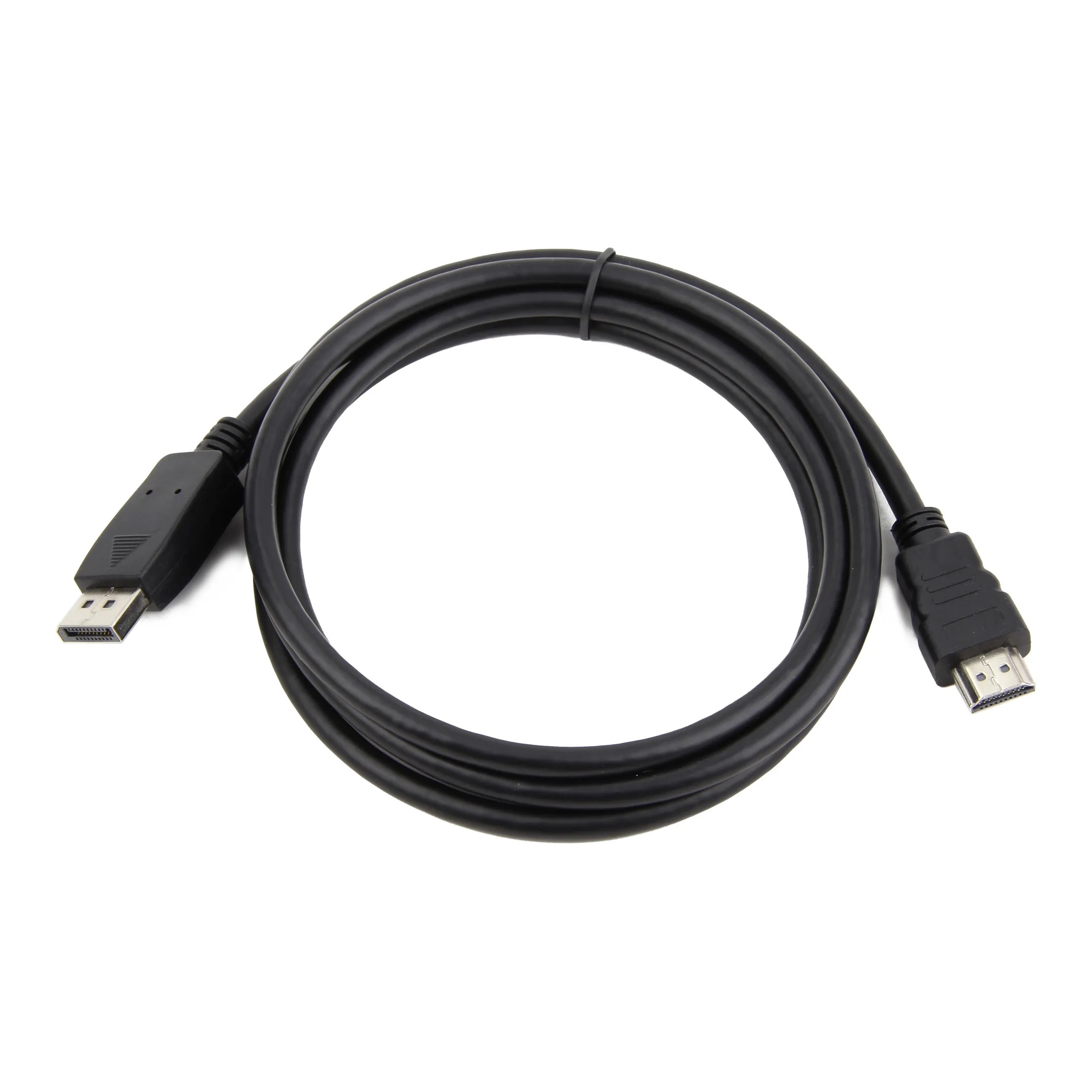 Cablexpert Cable DP-HDMI - 1m (CC-DP-HDMI-1M), 1m, HDMI type A (male) only to DP (male) cable, (cable is not bi-directional), Black - Image 2