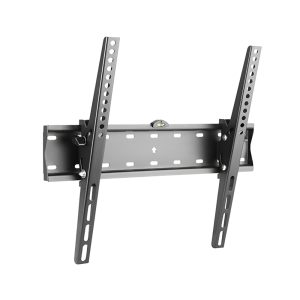 TV-Wall Mount for 32-55”- Gembird ”WM-55T-02”, Tilt, max. 40 kg, Distance TV to Wall: 53 mm, max. VESA 400 x 400, Black