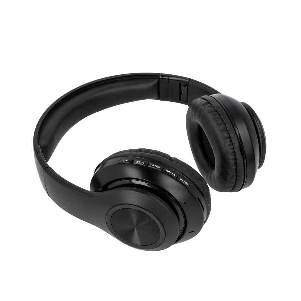 Setty Bluetooth Headphones with Radio, Black - Image 3