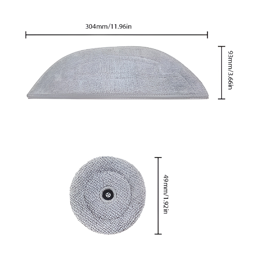 Roborock Mop For S8 MaxV Ultra/ G20S 2pcs/pack - Image 2