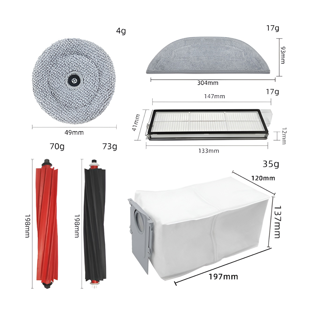 Roborock Replacement Kits For S8 MaxV Ultra/ S8 Max Ultra - Image 2