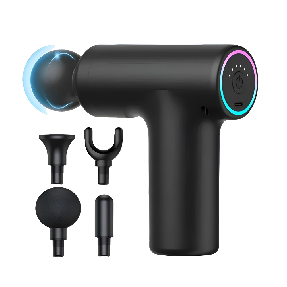 Head And Shoulder Massager Gun, Black - Image 2