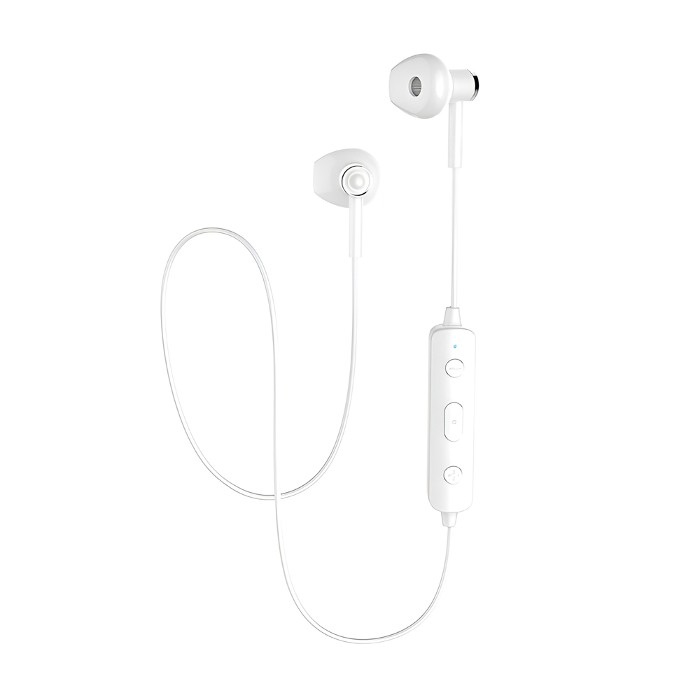 Hoco Earphones Wonderful Sports Bluetooth ES21, White
