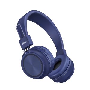 Hoco On-Ear Headphones with MIC Bluetooth W25 Promise, Blue