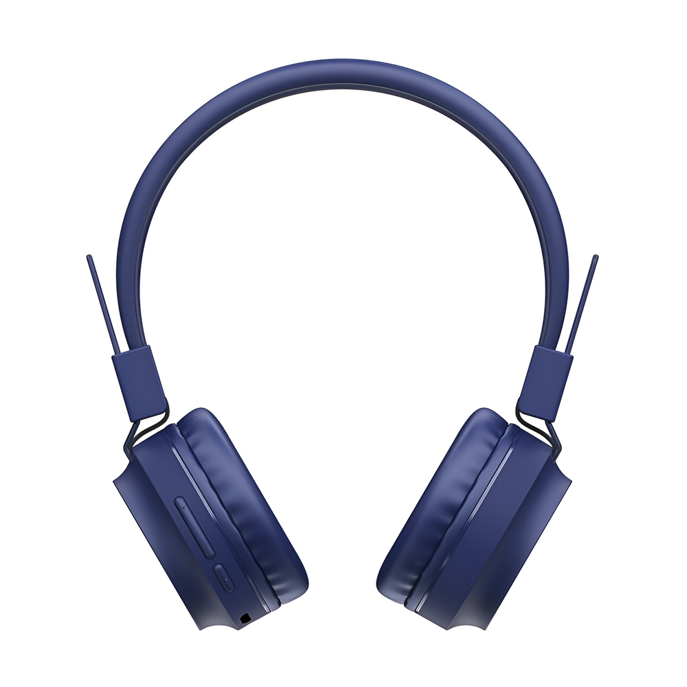 Hoco On-Ear Headphones with MIC Bluetooth W25 Promise, Blue - Image 2