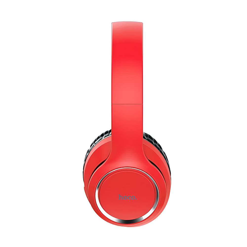 Hoco On-Ear Headphones with MIC Bluetooth W28 Journey, Red - Image 3
