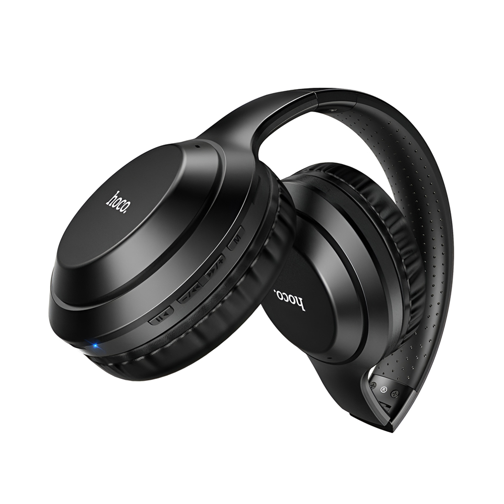 Hoco On-Ear Headphones with MIC Bluetooth W30 Fun Move, Black - Image 2