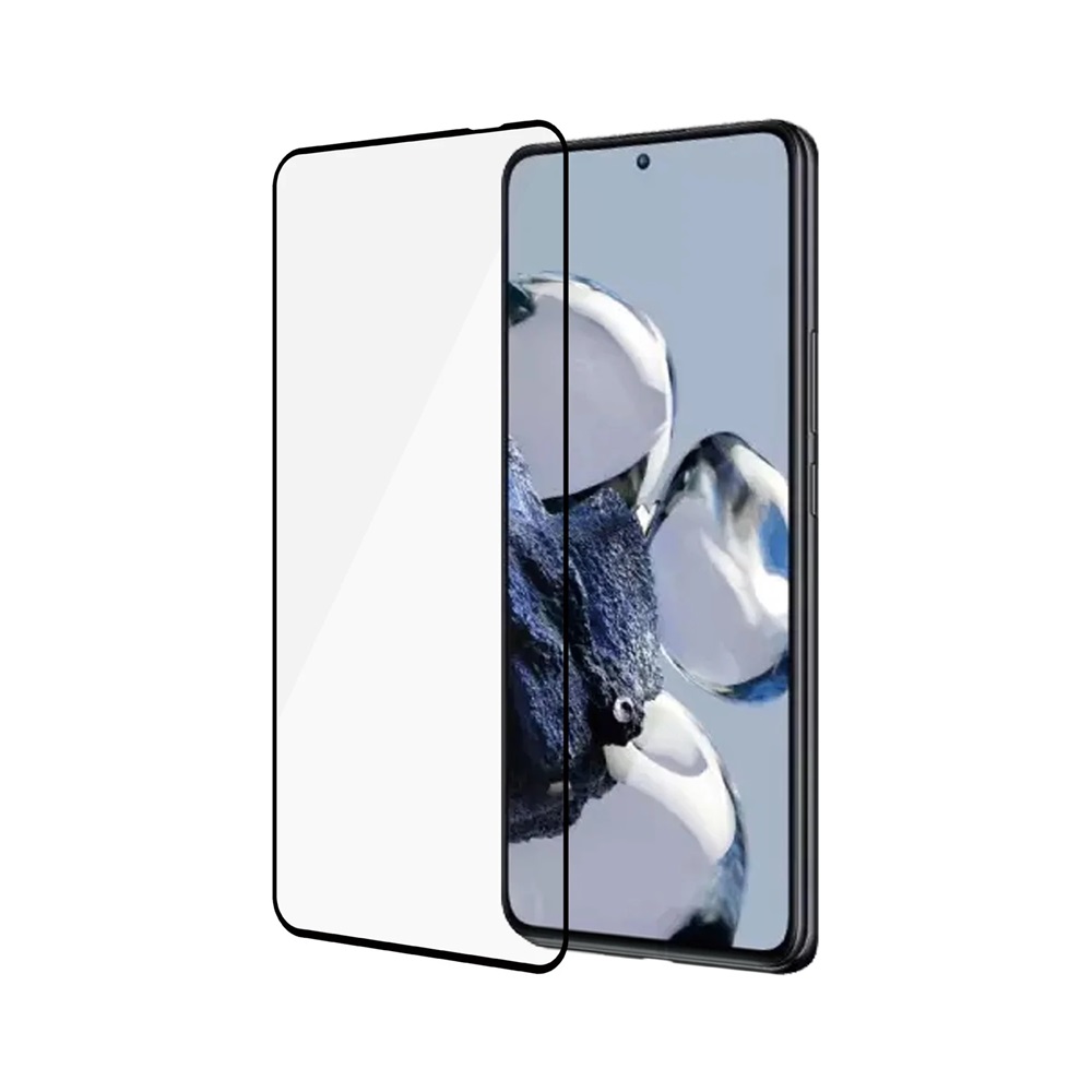 Helmet Diamond Glass 5D Xiaomi 12T/12T Pro, Black - Image 2