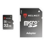 Helmet MicroSD Card (Class 10) UHS-I (U1) + SD Adapter, Basic Line, 32 GB