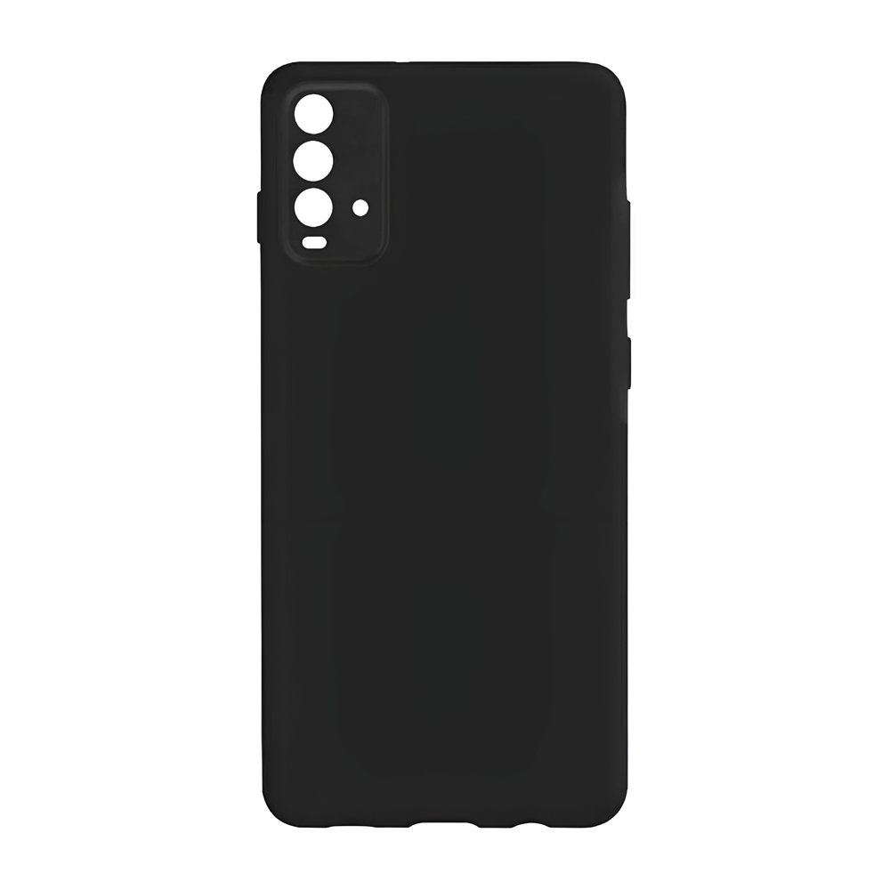 Helmet Case Liquid Silicone Xiaomi Redmi 9T, Black - Image 2