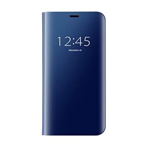 Helmet Case Mirror Flip Xiaomi Redmi 7, Dark Blue