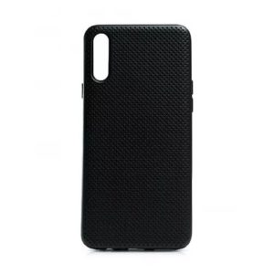 Helmet Case Liquid Silicone Grid Samsung A50S, Black