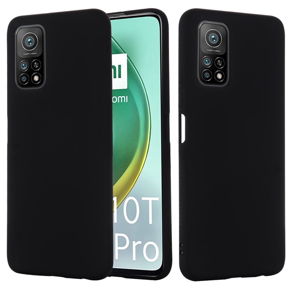 Helmet Case Liquid Silicone Xiaomi Mi 10T Pro 5G, Black - Image 2