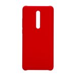 Helmet Case Liquid Silicone Xiaomi Mi 9T, Red