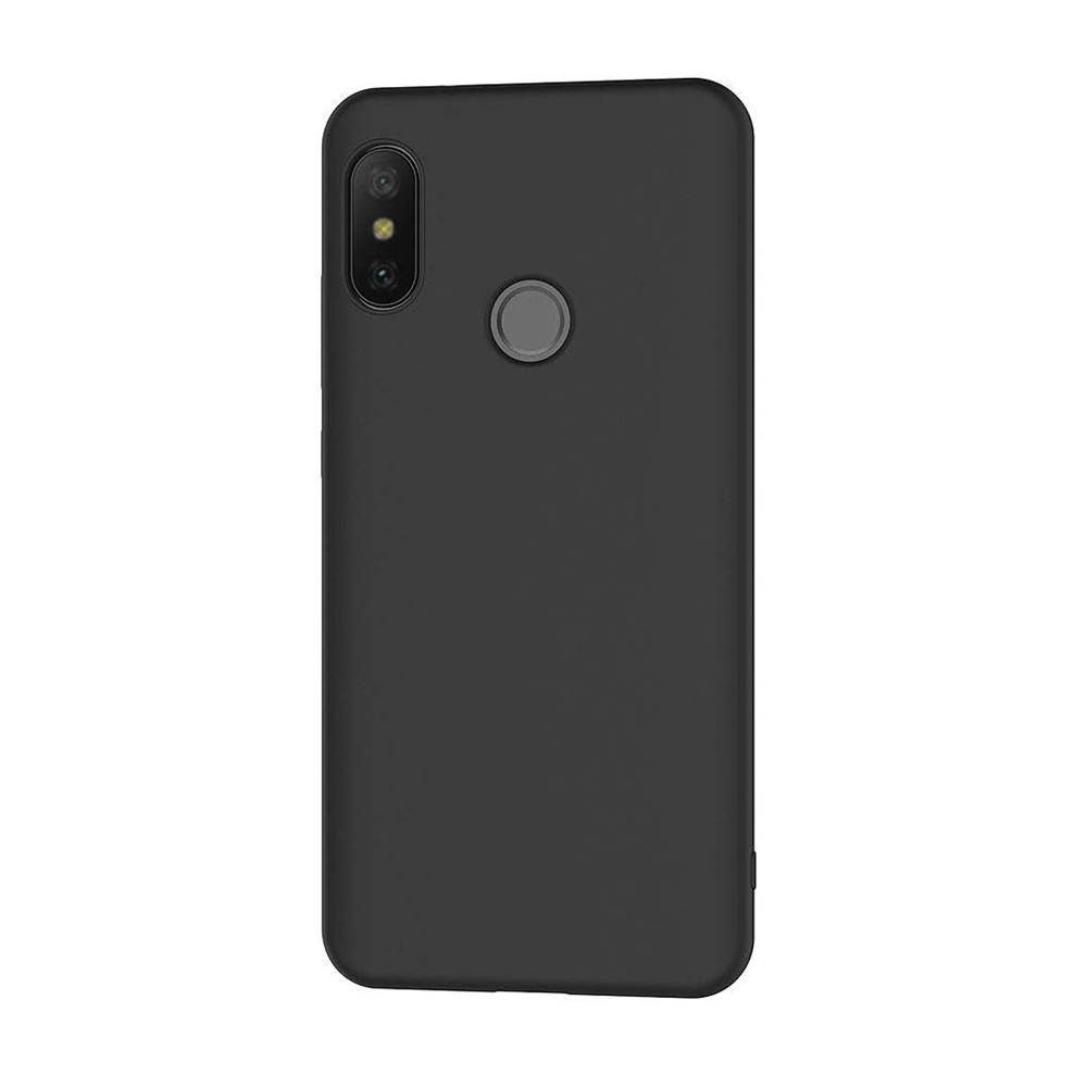 Helmet Case Liquid Silicon Xiaomi Mi A2 Lite, Black - Image 2