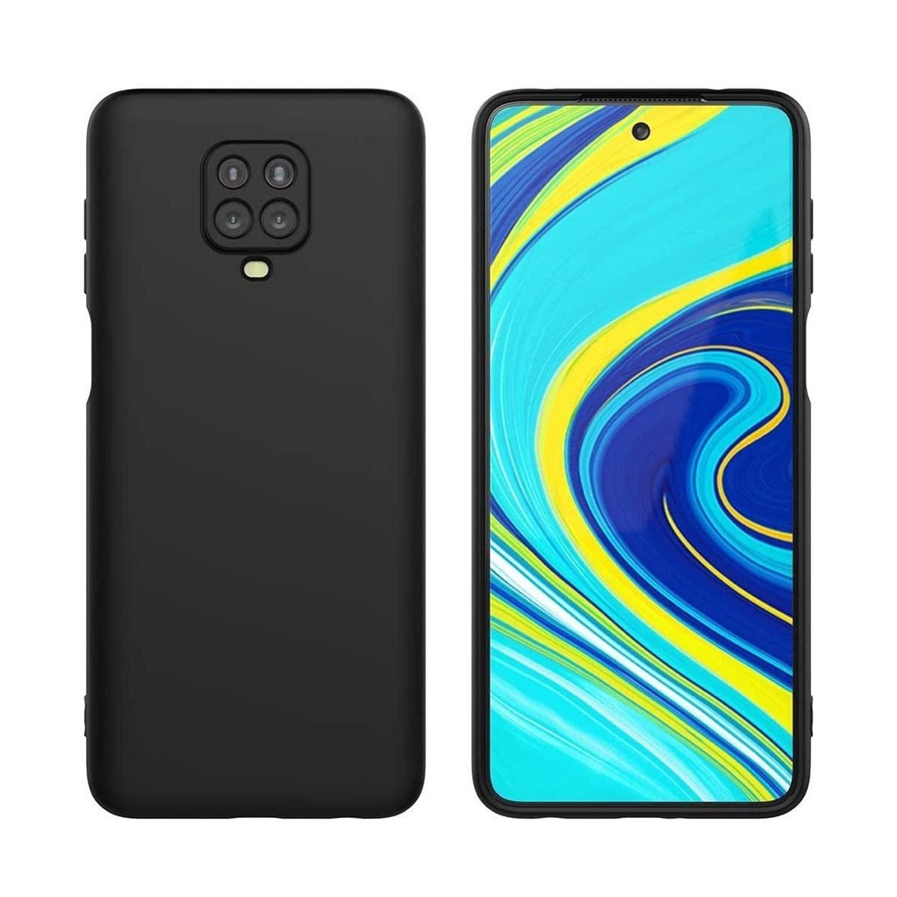 Helmet Case Liquid Silicone Xiaomi Note 9S/9Pro/MAX, Black - Image 3