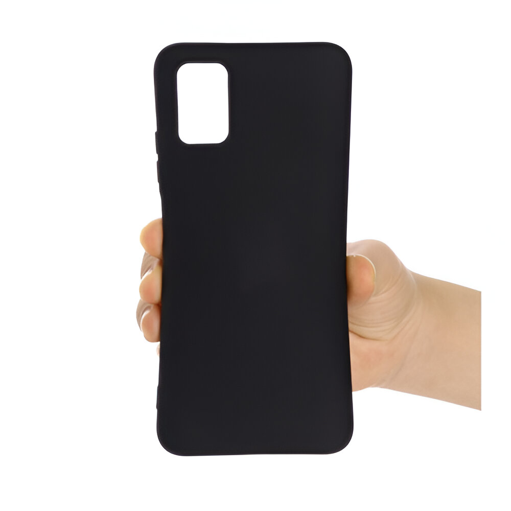 Helmet Case Liquid Silicone Xiaomi Poco M3, Black - Image 3