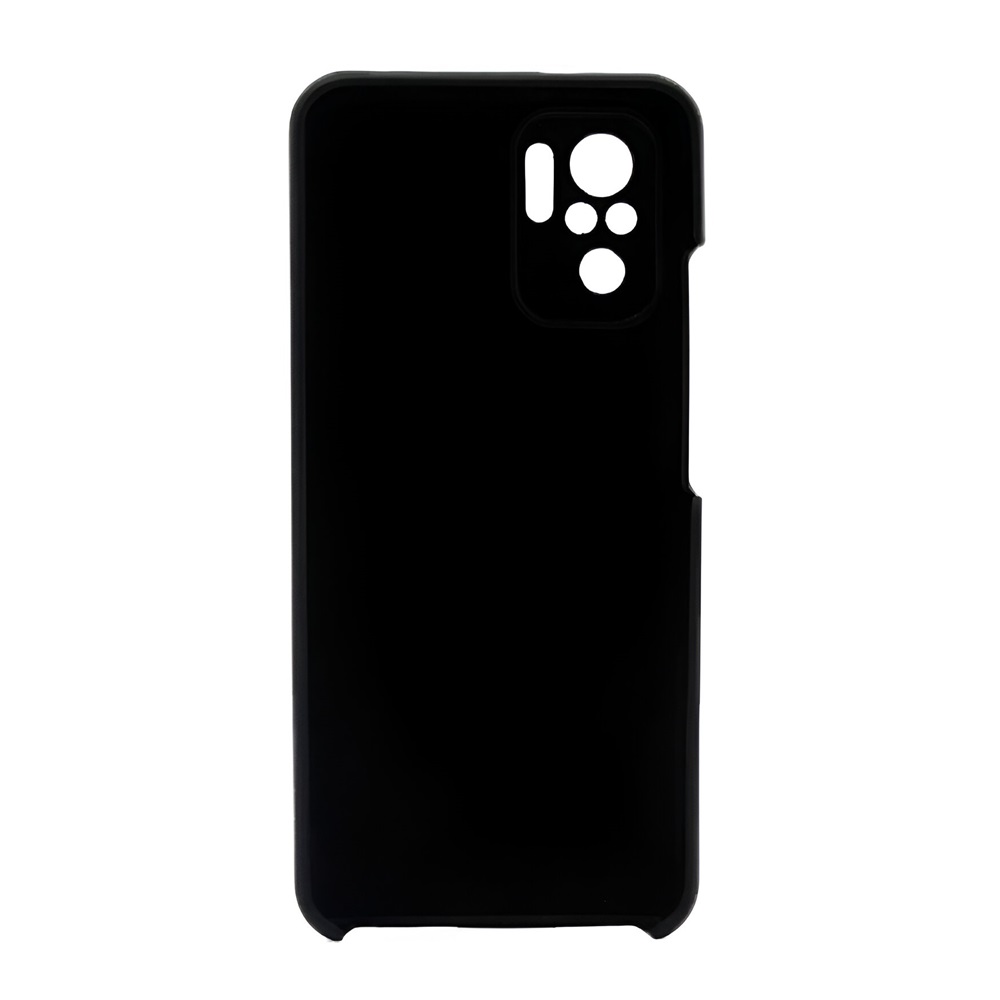 Helmet Case Liquid Silicone Xiaomi Redmi Note 10 5G, Black - Image 2