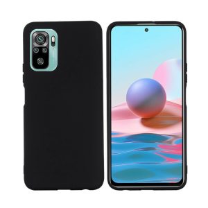 Helmet Case Liquid Silicone Xiaomi Redmi Note 10/10S, Black